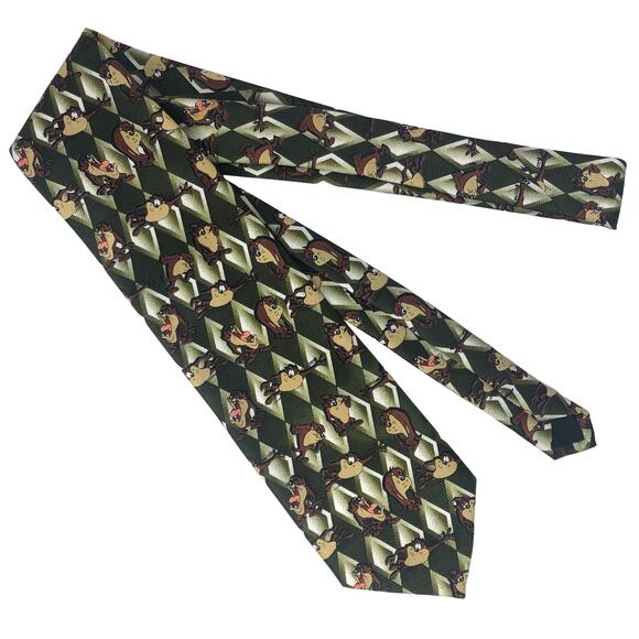 Tasmanian Devil Argyle Tie - Picture 3 of 6